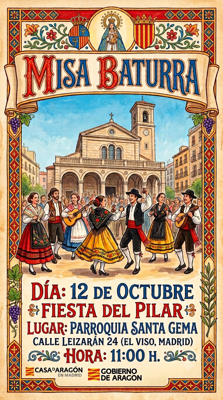 Dia 12 de octubre Fiesta del Pilar